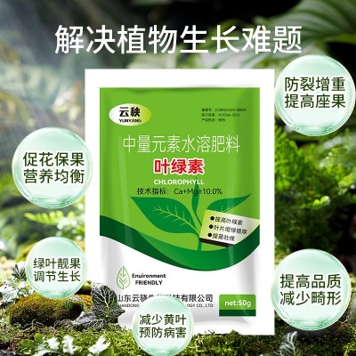 叶绿素叶面肥生根提苗绿叶片增厚增绿花卉果树蔬菜通用农用水溶肥图3