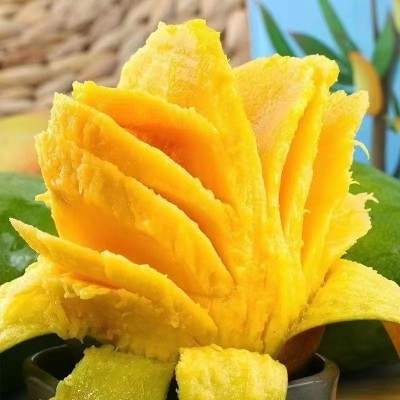 四川攀枝花凯特芒果新鲜水果当季整箱凯特芒特芒果凯特一件代发图4