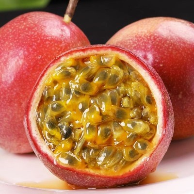 新鲜百香果5斤大果包邮特级当季水果云南广西紫皮原浆整箱批发价图4
