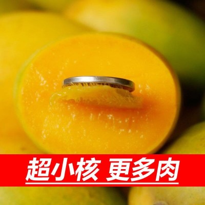 芒果批发树上熟小台芒海南三亚新鲜应季热带水果整箱现摘跨境电商图4