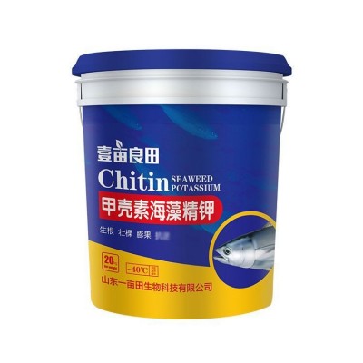 水溶肥 冲施肥 果树蔬菜生根壮苗膨果 甲壳素海藻精钾20kg桶装肥图5