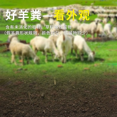 羊粪二次发酵有机肥花卉绿植瓜果蔬菜植物通用型肥料真羊粪不烧根图2