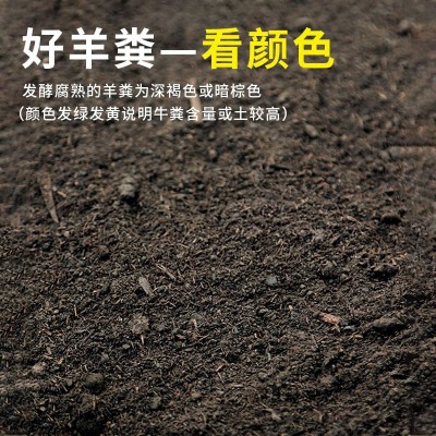 羊粪二次发酵有机肥花卉绿植瓜果蔬菜植物通用型肥料真羊粪不烧根图4