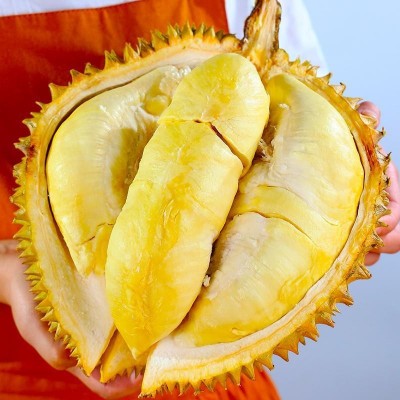 泰国当季树上榴莲新鲜 带壳熟香甜软孕妇水果整箱包邮图3