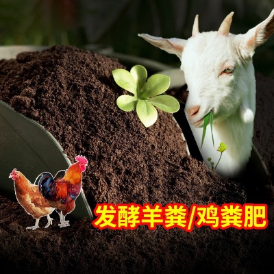 羊粪鸡粪蚯蚓粪牛粪有机农家肥营养土肥种菜绿植果蔬花卉农家肥料图3