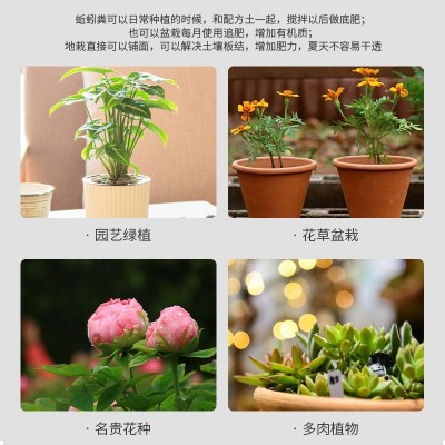 天然有机蚯蚓粪 蚯蚓有机肥 种花 无臭味1公斤图4