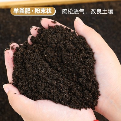 内蒙古纯羊粪腐熟发酵有机肥花卉果蔬通用底肥无异味长肥效纯天然图3