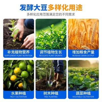 发酵大豆有机肥土壤纯大豆工厂批发80斤肥料农用通用蔬菜发酵豆肥图3