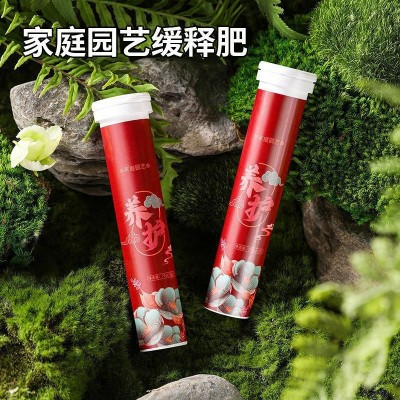 花卉盆栽多肉盆有机肥家庭园艺缓释片室内养花通用型氮磷钾营养片图2