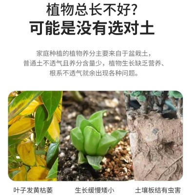 思博种菜专用营养土有机肥营养土草炭土工程绿化泥炭土楼顶种菜土图2