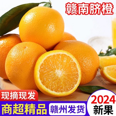 【顺丰包邮】赣南脐橙当季现摘新鲜水果橙子手剥橙礼盒装整箱批发图4