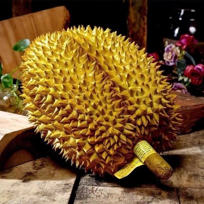 泰国金枕榴莲一整颗带壳当季新鲜孕妇水果整箱巴掌果批发一件代发图5