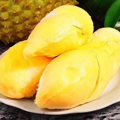泰国金枕榴莲一整颗带壳当季新鲜孕妇水果整箱巴掌果批发一件代发图2