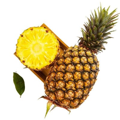 爆甜脆多汁海南金钻凤梨批发手撕爆甜菠萝批发大菠萝新鲜水果代发图5