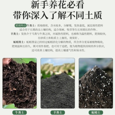 纯牛粪高温酵粪肥料养花通用型植物肥料种菜专用肥牛粪营养土批发图2