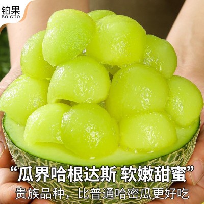 顺丰礼盒海南哈密瓜正宗玫大珑网纹瓜新鲜水果蜜瓜冰淇淋当季一箱图2