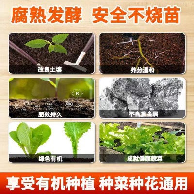 厂家批发干鸡粪鸡屎农家鸡粪肥有机蔬菜花卉盆栽果树有机肥发酵图4