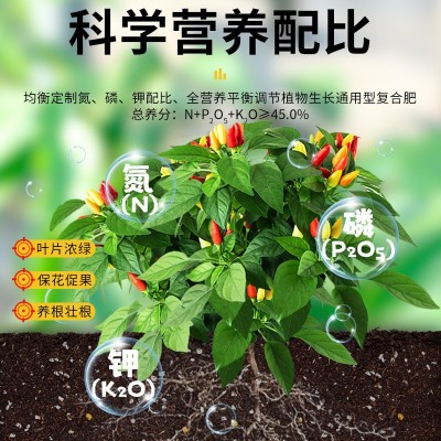 一件代发绿植花卉通用复合肥温和颗粒肥水果蔬菜种植复合肥园艺图3