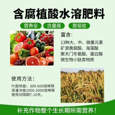 厂家批发十三元素瓜果蔬菜促长壮苗增产增收中微量元素水溶肥图2